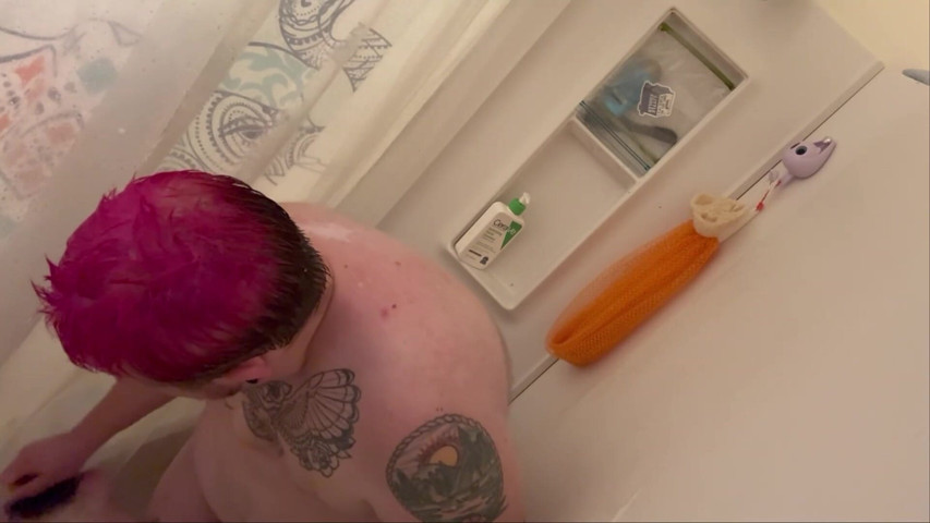 Watch Me Shower & Cum (Soft baked after dark)