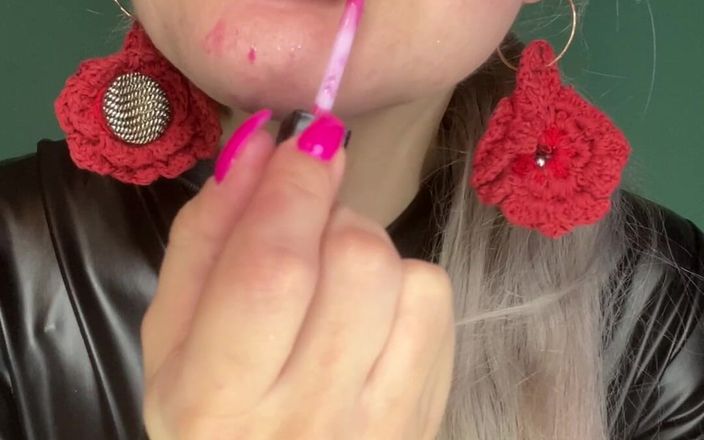 FinDom Goaldigger: Dipendenza da glossa del labbro rosa