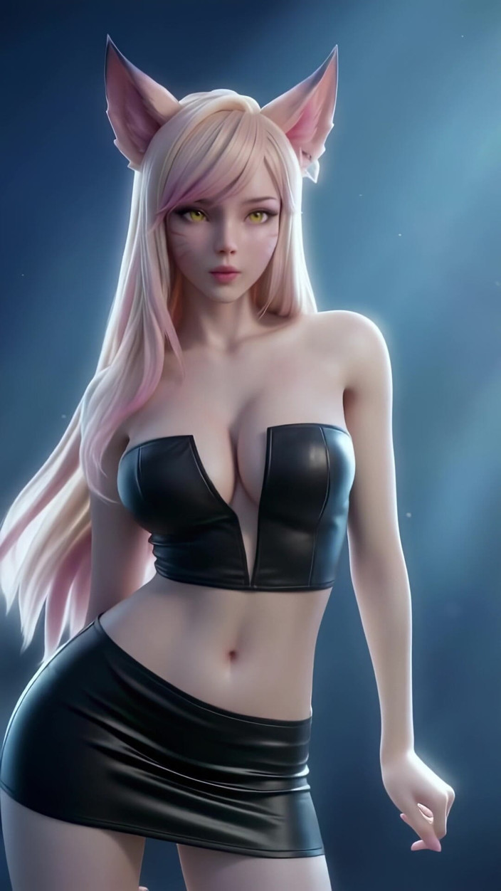 3D-Hentai Games: Ahri's Sexy Dance (the Black Eyed Peas - Boom Boom Pow)