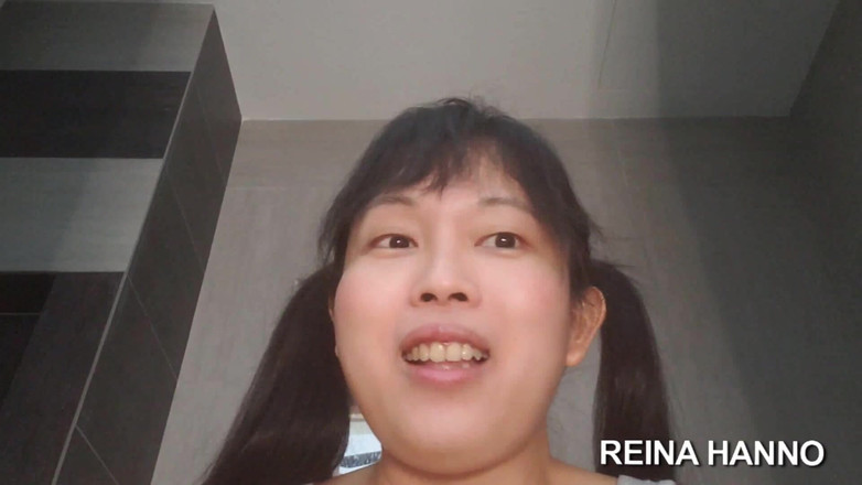 Reina Hanno: Protahování předkožky a výstřik na obličej POV