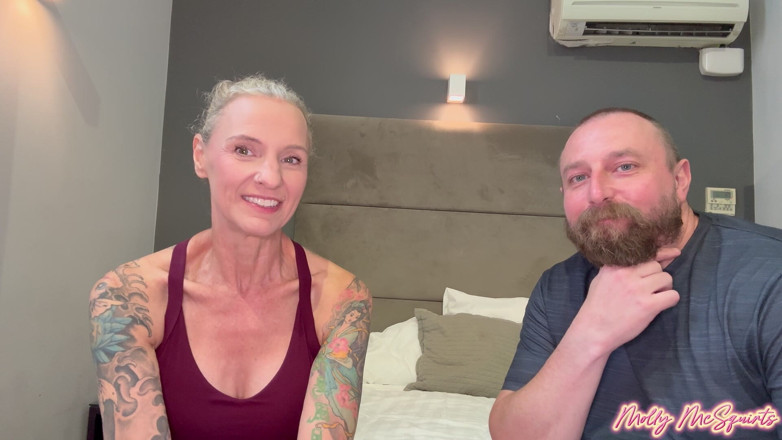 Molly McSquirts: Bts - Holiday in the UK with Chris Coxxx