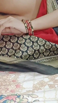 Bella nuova moglie sposata Saree romanticismo e cazzo video full HD