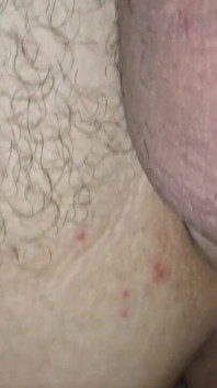 Milk Femboy Fucked His Asshole with His Stepdad's Hot Stone Cock and Cum!