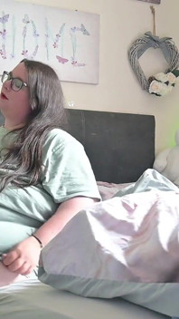 SSBBW Early Morning Belly Rub with Cream