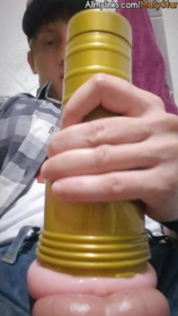 Fucking Fleshlight Clothed!