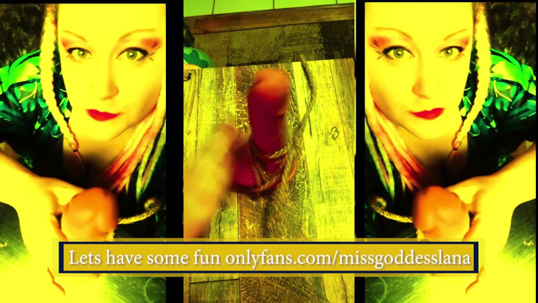 Campsissyboi: Gefesselter schwanz und eier, WICHsanleitung mit ball punching Enhanced