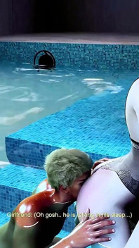 Versuchung der virtuellen realität: curves divine - 3D-animation hentai