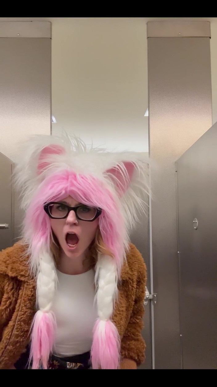 Suzy Wylde: À l’aéroport, je me prépare pour un peu plus d’entraînement...