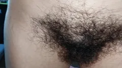 Hot Mom Fingers Her Hairy Pussy
