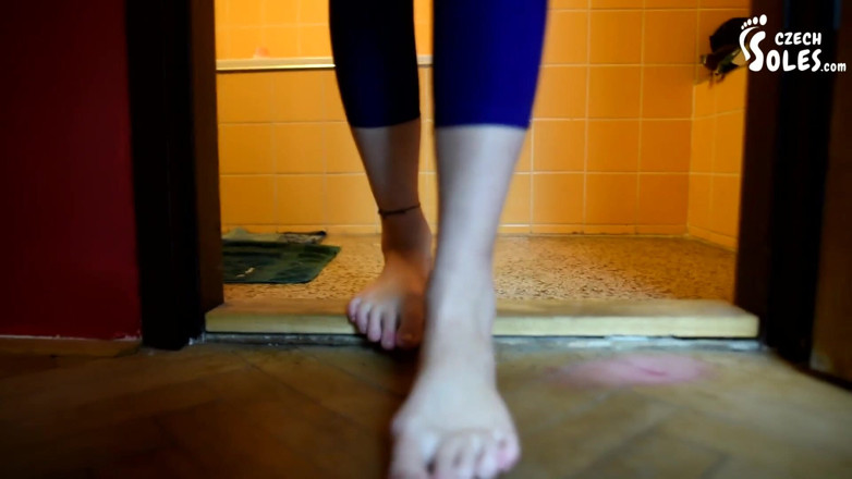 Czech Soles - foot fetish content: Amazing bare feet morning view