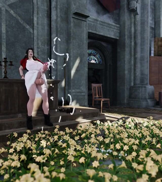 Velvixian3Futanari: Zalévání květin Futa Shemale