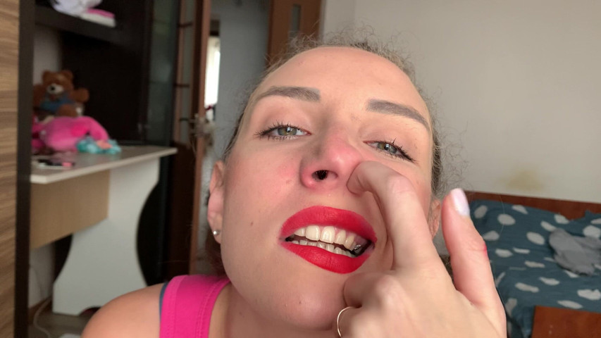 Deep Nose Digging: Nostrils & Teeth (Fetish Nirvana)