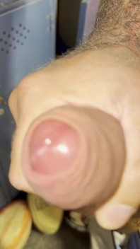 I Got Naughty in the Locker Room with My Huge Cock