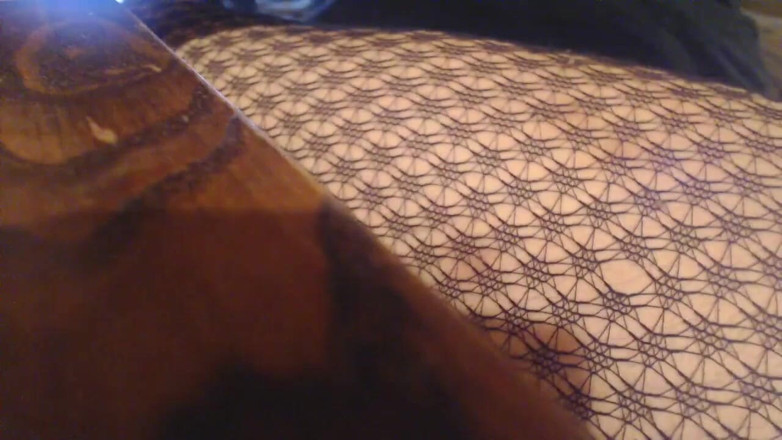 Carlasexycd: Slutty on pink wig close up manpussy getting stretch