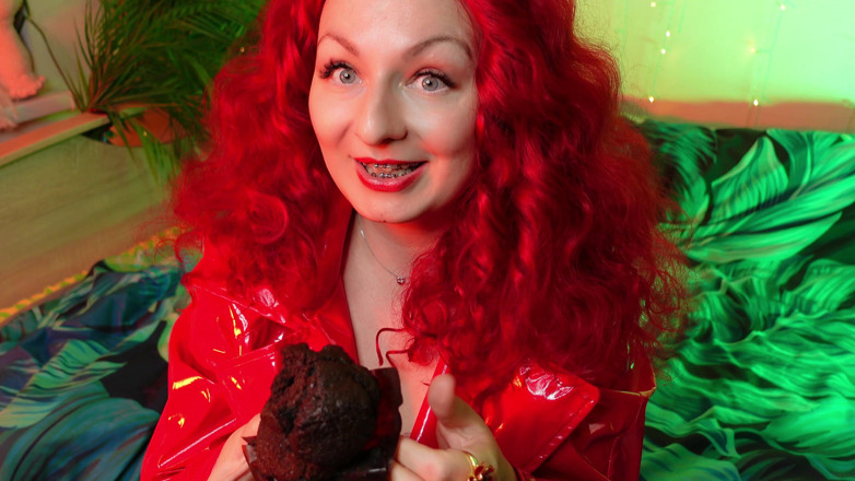 Arya Grander: Asmr фетиш їжі!