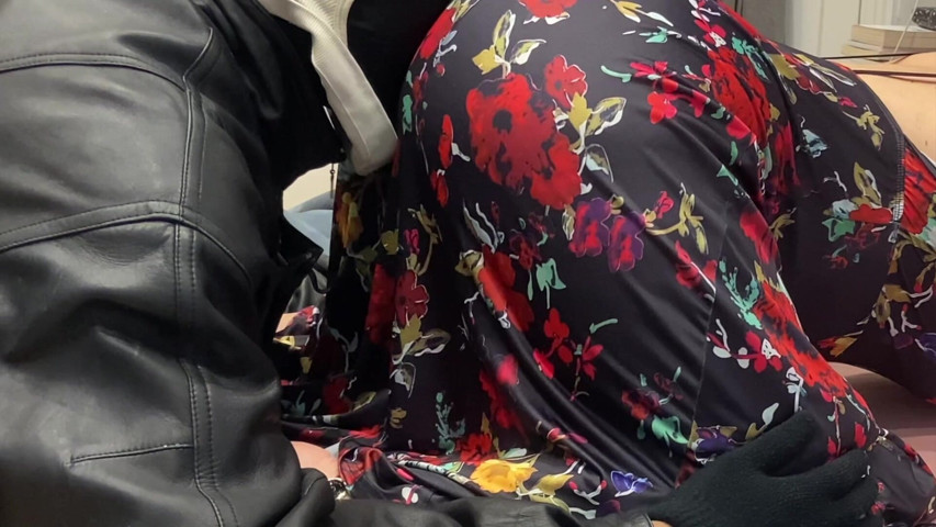 Cuckold Hot Sexy Espanol Cougar Loves Black Cock Sniffing Her Ass Hole and Panties. (Mr.Darlington)