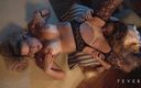 Fever Films: भाग्यशाली युवा महिलाएं बड़े स्तनों वाली परिपक्व लैटिना को चूस रही हैं