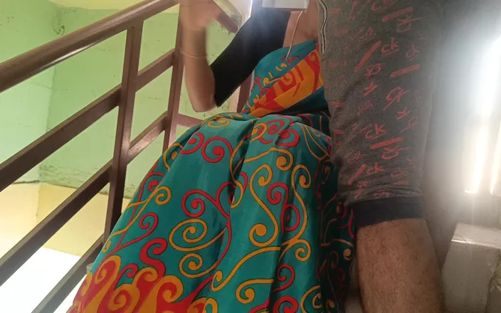 Inba: Chennai Cheating Wife Enjoying Doggy Style Fucking in Balcony