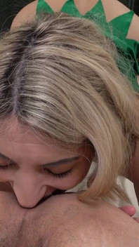 Newbie Petite Girl Gets Dirty Anal Creampie Swallow