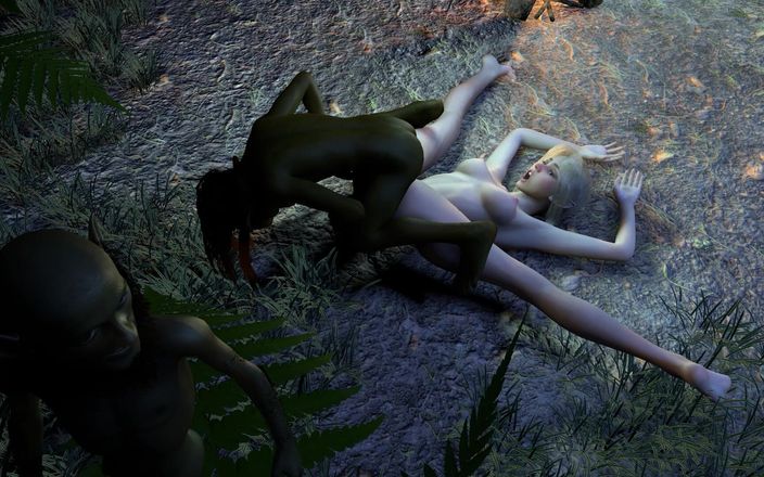 Wraith ward: Goblins Take Turns Fucking a Slutty Elf in the Forest