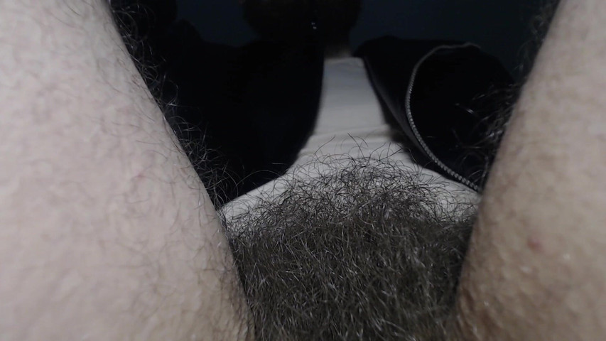 Leather Daddy -worship and Smell My Long Pubic Hair (Hunky time)