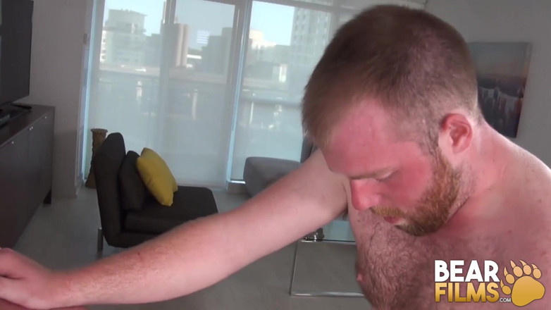 Bear Films: BEARFILMS - AJ Pup nimmt bär Waters ohne gummi und gesichtsbesamung