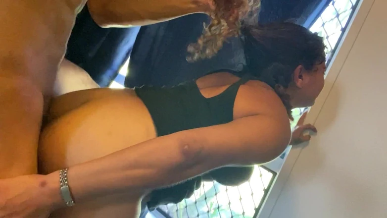 Nastboi: Hurry fuck my ass while i watch the driveway