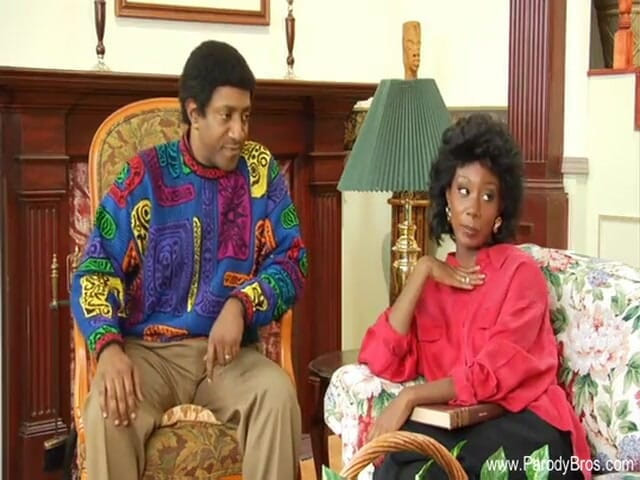 Parody Bros: Brunette teen gets pussy licked and banged interracially
