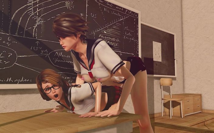 Jackhallowee production: Trans Teacher Left Student After Class and Fucked Her Hard