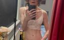 Kris Rose: Safada trans menina brinca com seu pau de mulher