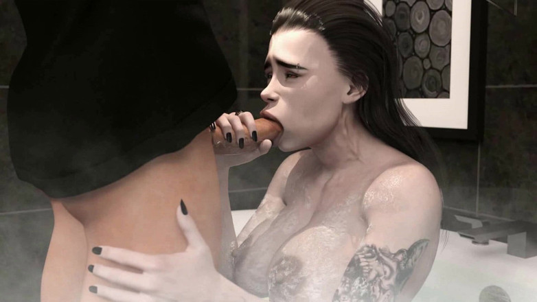 Dirty GamesXxX: Area69: Gotický krásný upír s ostrými zuby dělá nedbalé kouření -...