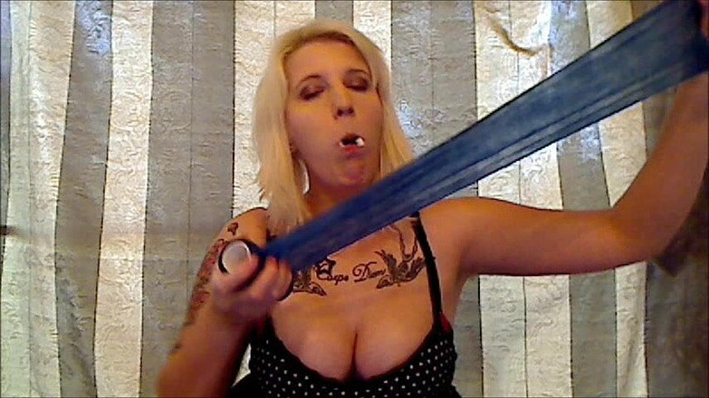 Selfgags classic: Gag puttana bionda!