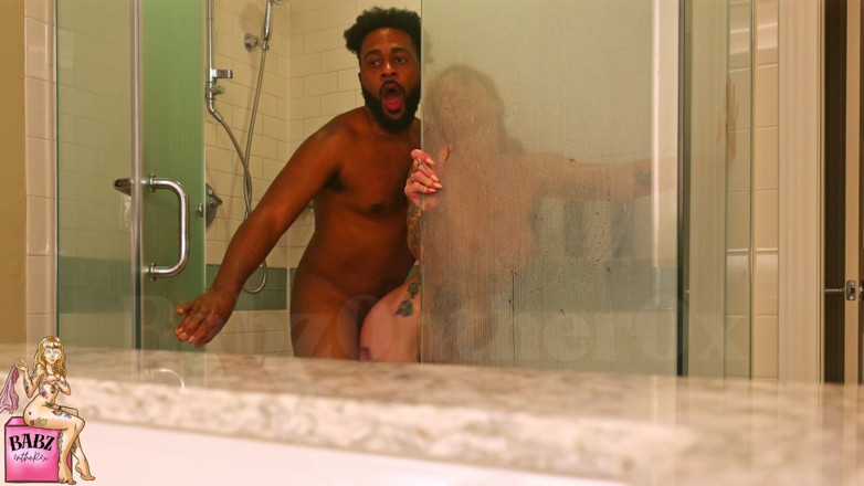 Babz0nther0x: Redhead Has BBC Shower Sex