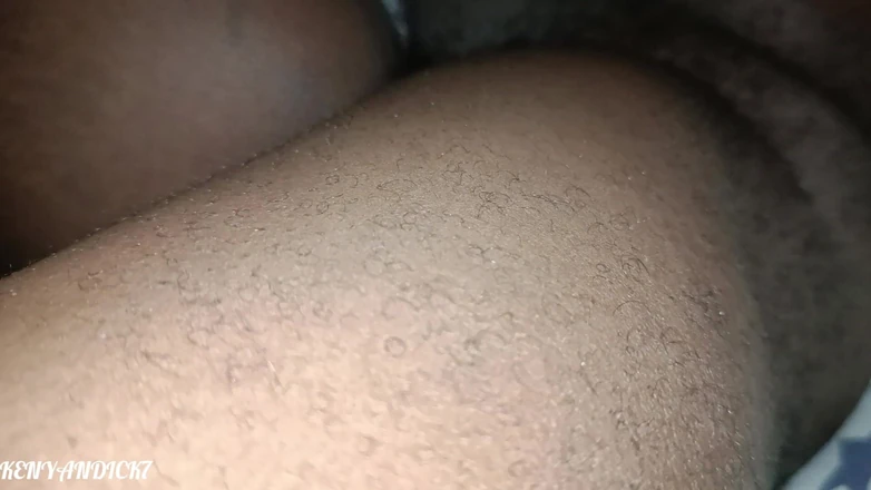 Kenyan Dick: Couple Homemade Porn Riding and Creaming All Over My Dick