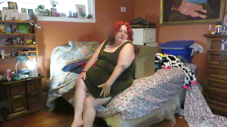BBW nurse Vicki adventures with friends: Trying on new dresses that came in mail to make...