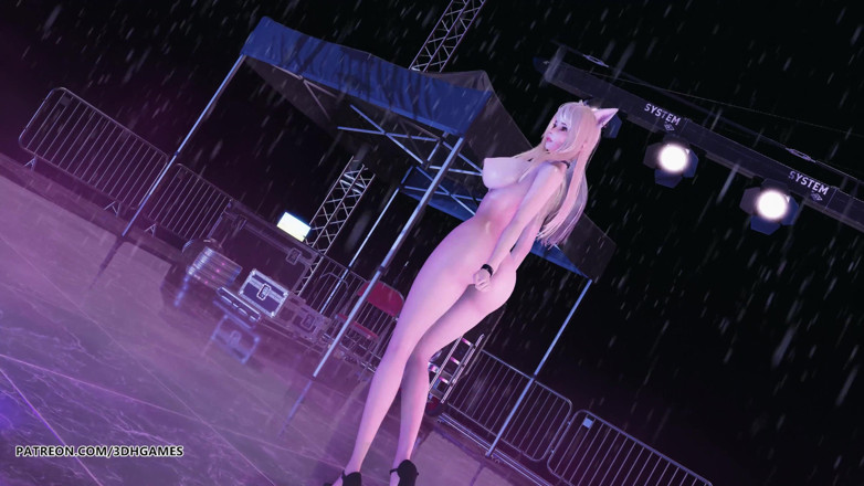 3D-Hentai Games: [MMD] Hyolyn - sebutkan namaku Ahri Striptis League of Legends 4K 60FPS