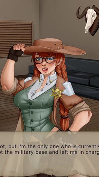 Shelter: Dreier analsex, muschi essen und abspritzen im büro des Sheriffs - episode 4