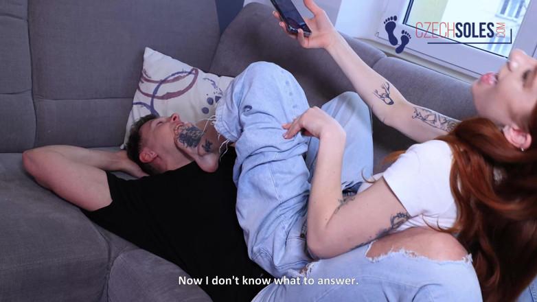 Czech Soles - foot fetish content: Couple's First Foot Fetish Content Making Job