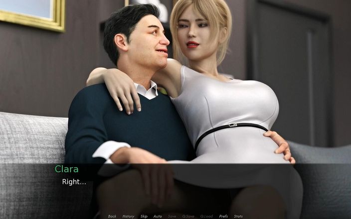 Adultgameplayvideos: Corrupted Hearts # 5 clara sat sulla coscia di harrison