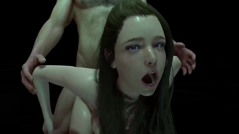 Wraith ward: Nettes brünettes mädchen liebt es, anal im stehen mit nach...