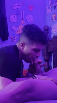 Sucking My Stepfather's Straight Stepson