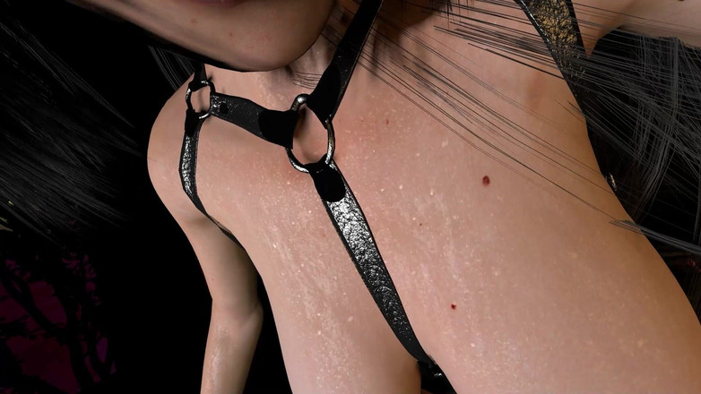 Wraith ward: Stoute gemaskerde meesteres hard bdsm-spel
