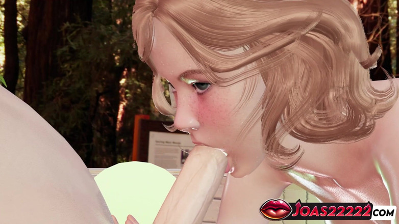 Joas22222: Rule34 赤毛モイラプール 3D変態 - 手コキビッグペニス、乱雑なフェラチオ、乳首フェラ射精シーン(無修正アニメーション)
