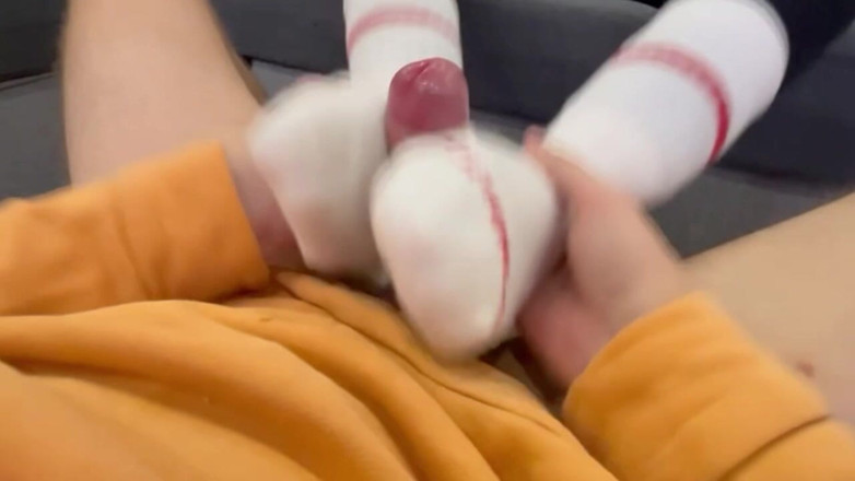 Frenchsockjob: A Quiet Evening in Front of the TV That Becomes...