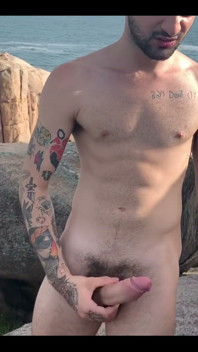 Hard Dick at the Nude Beach