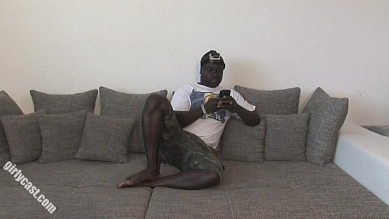 Girlycast: Anna F. primo grosso cazzo nero