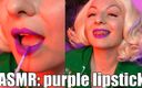Arya Grander: ASMR langsame lippenstift necken