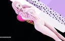 3D-Hentai Games: [MMD] AOA - 对不起，seraphine性感的裸体舞蹈 4k 传奇联盟 KDA 韩国舞蹈