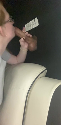 Sluttybritt Handling Stepdaddy's Big Black Dick