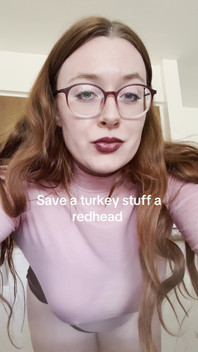 Save a Turkey Stuff a Redhead Happy Thanksgiving